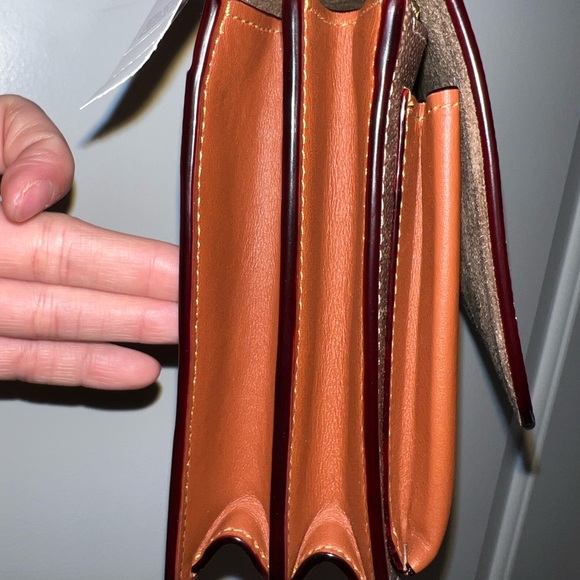 Coach Klare Crossbody Bag In Signature Canvas With Rose Print - Picture 8 of 11